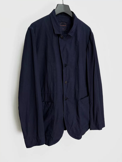 blue dyed cotton jacket from Vidalenc