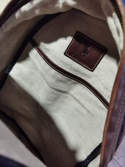 Ralph Lauren Vintage Oil Wax Leather Backpack