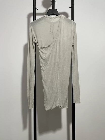 Rick Owens Deconstructed Long Sleeve Vest