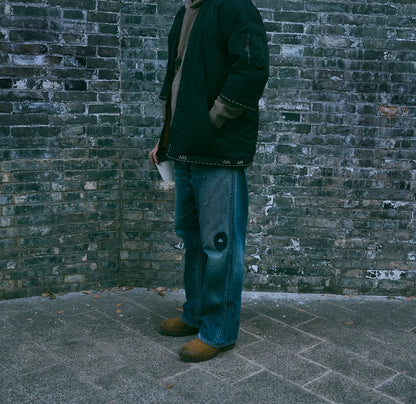 visvim social sculpture dry denim pants 9