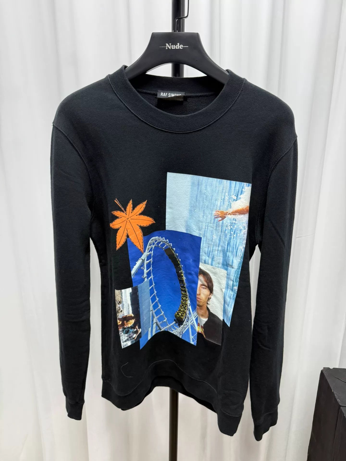 Raf Simons Graphic Long Sleeve Sweatshirt
