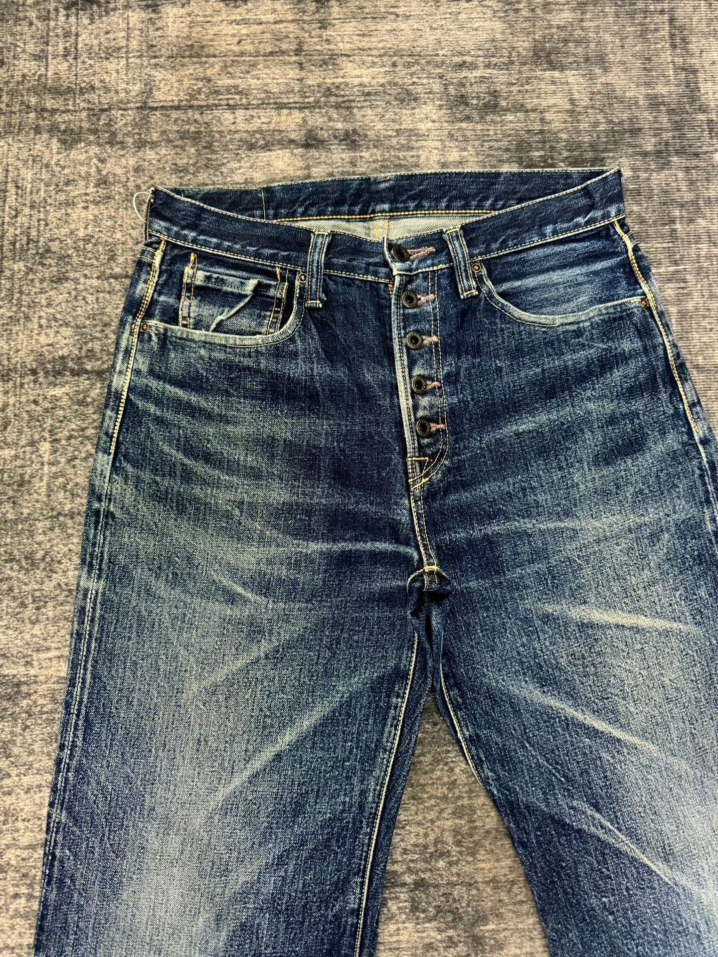 Vintage KAPITAL Washed Blue Jeans