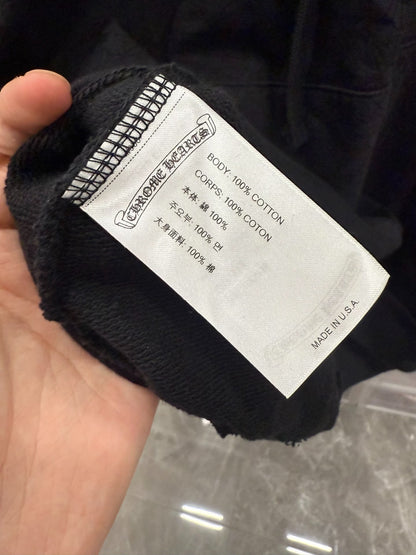 Chrome Hearts Sanskrit Horseshoe Black Hoodie XXL