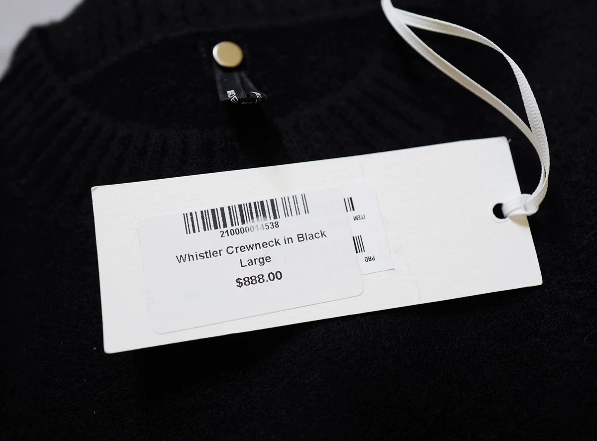 oamc whistler crewneck cashmere sweater