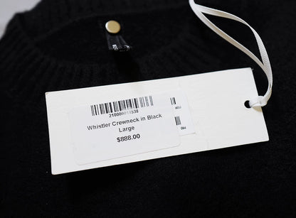 oamc whistler crewneck cashmere sweater