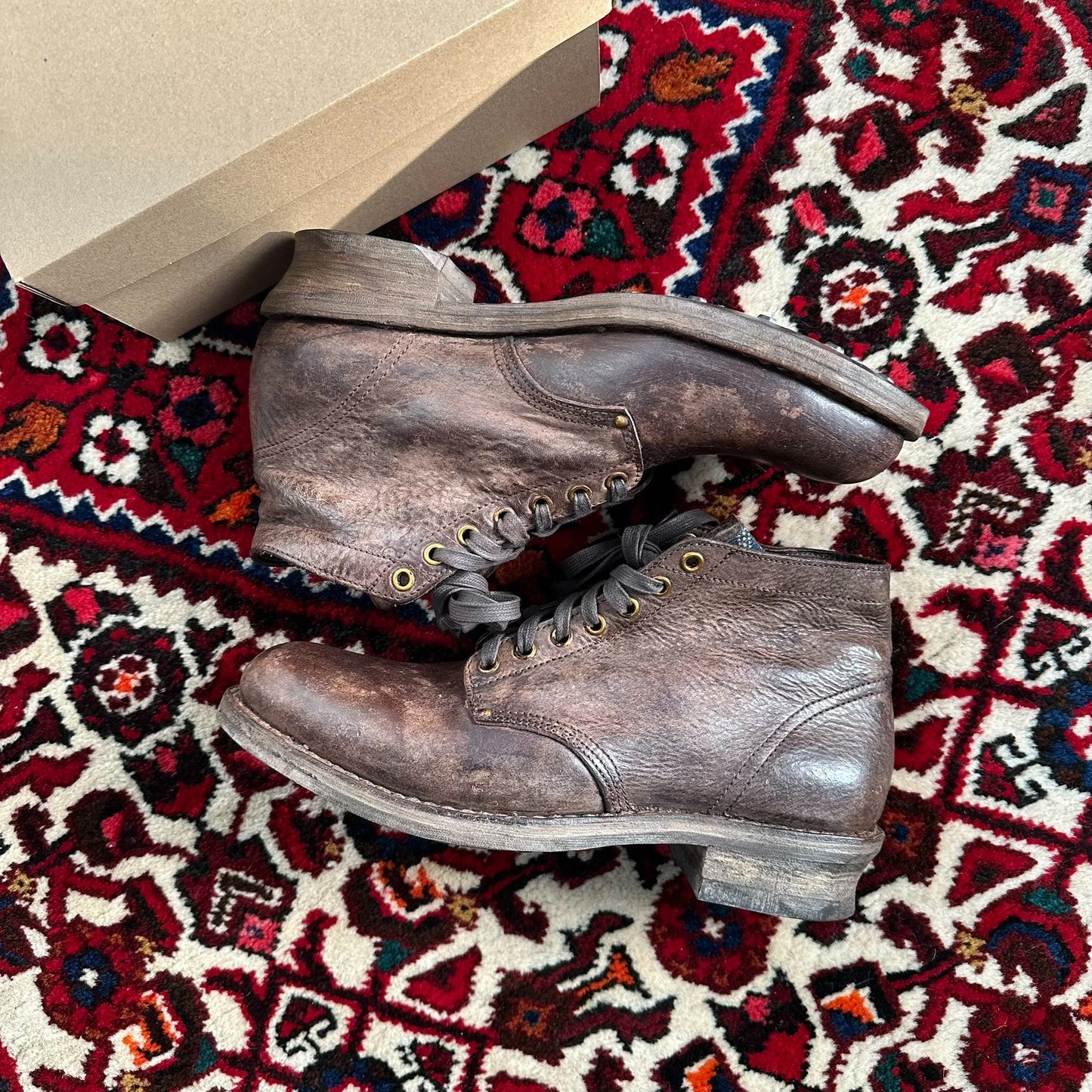 visvim brigadier boots size m10.5