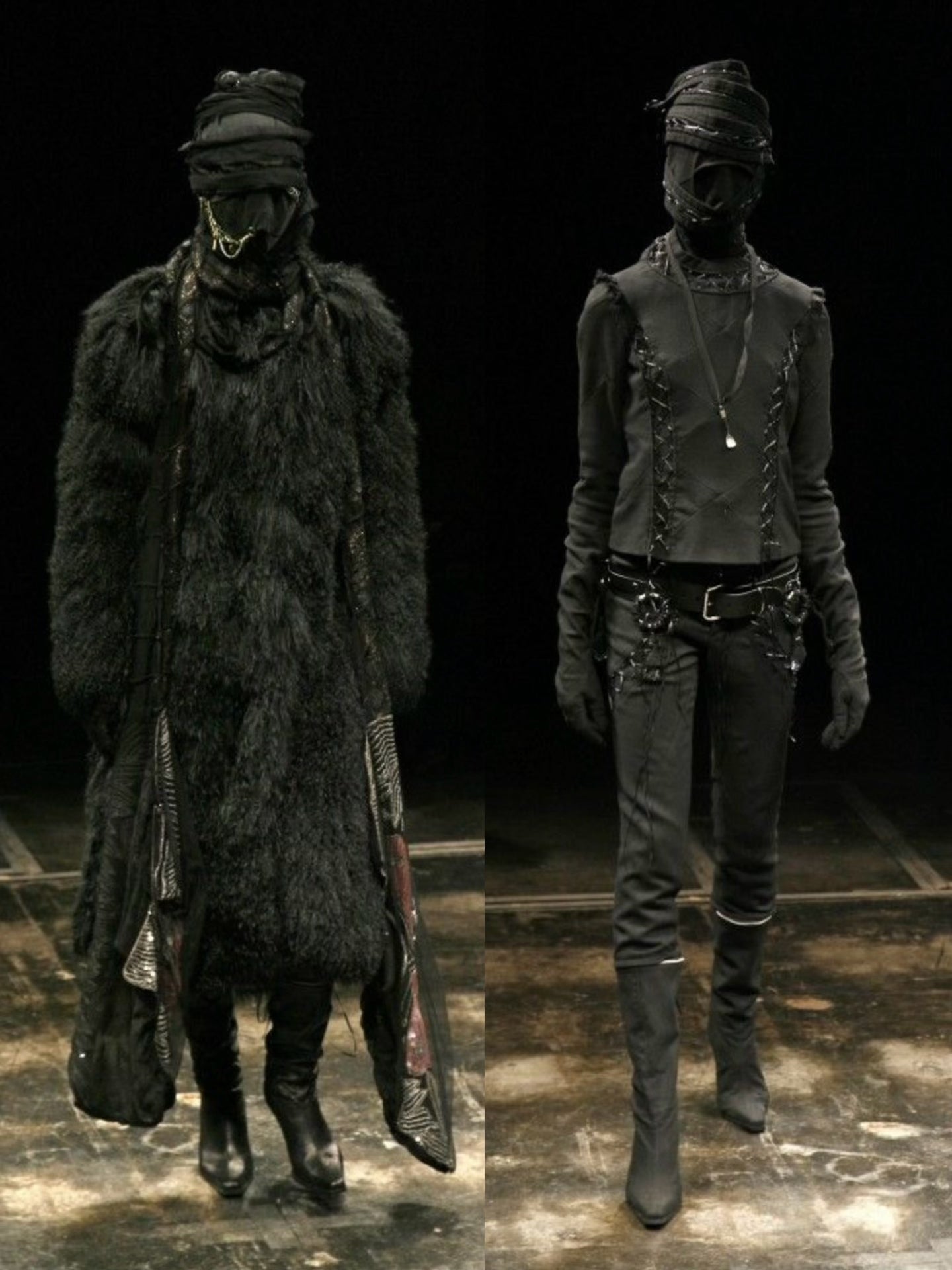 Undercover 2006 Guruguru Fur Coat