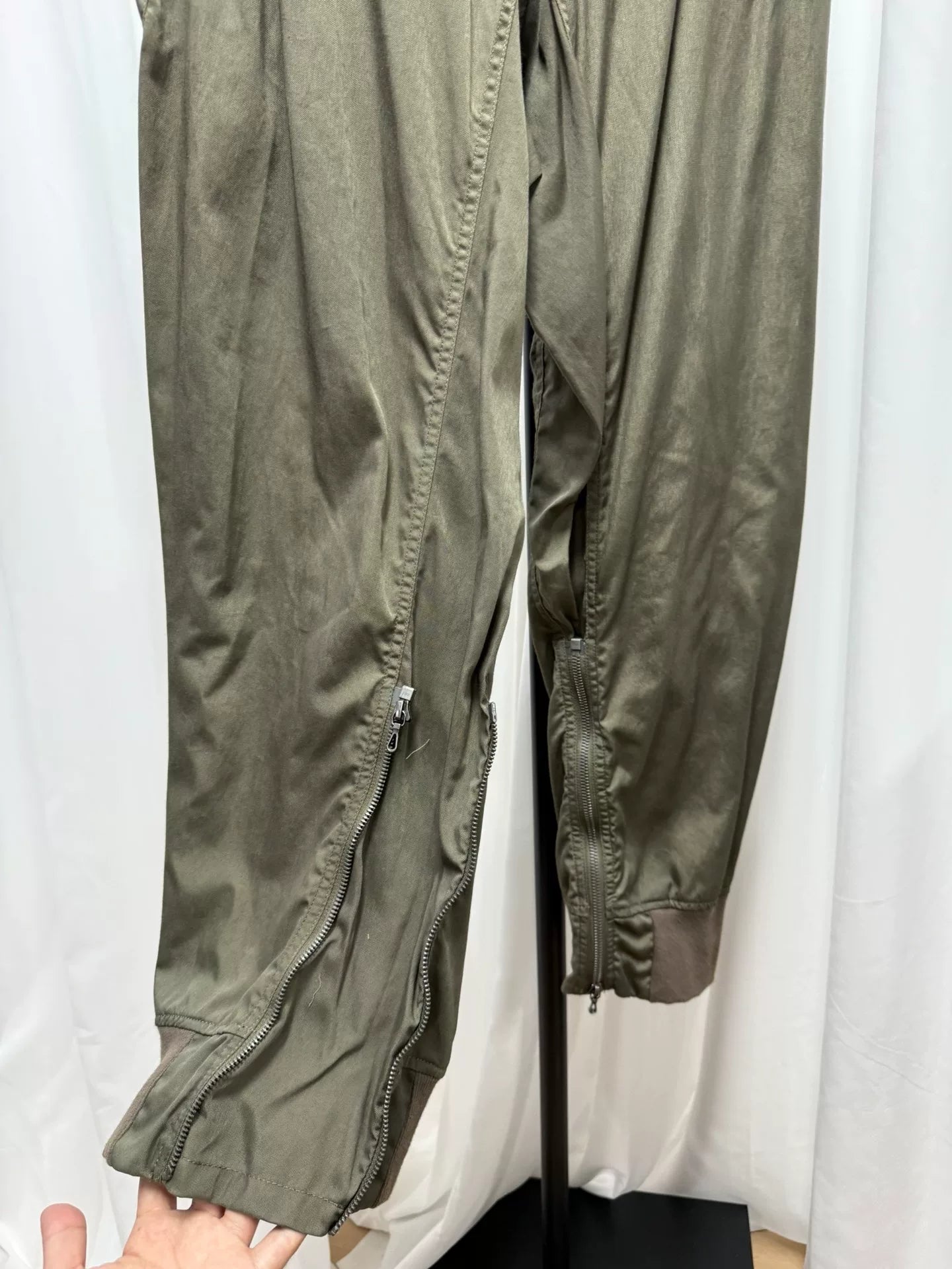 Julius Metallic Nylon MA-1 Pants