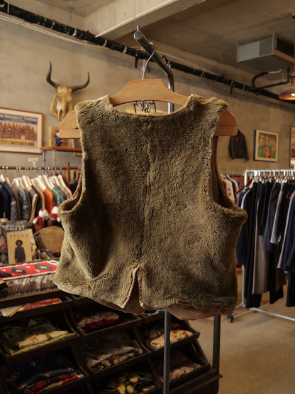 Kapital Reversible Shearling Vest