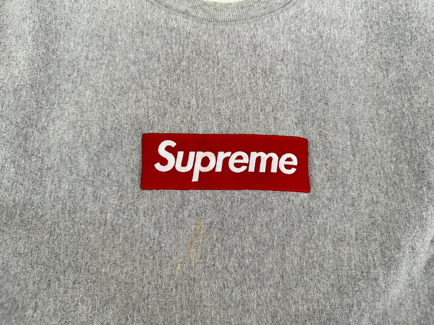 supreme box logo crewneck sweatshirt 18fw