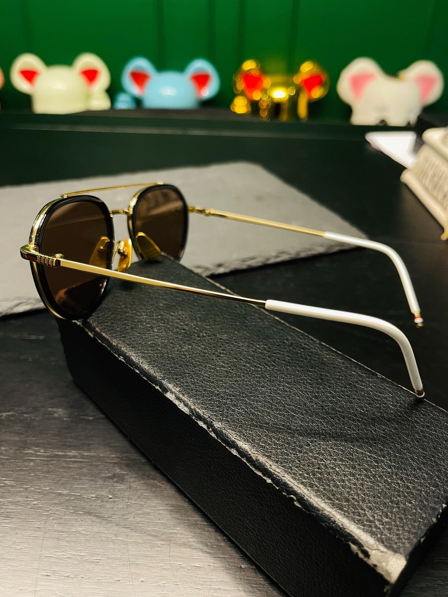 Thom Browne Pilot Sunglasses TB-801