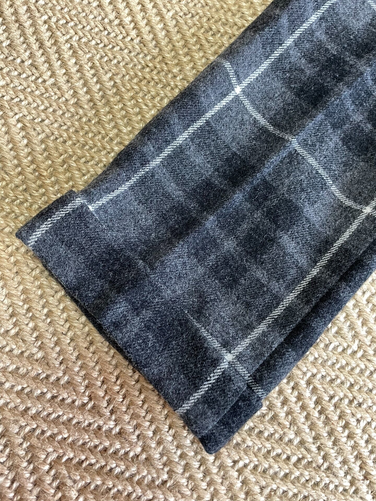 Denim by Vanquish & Fragment Wool Lightning Check Pants