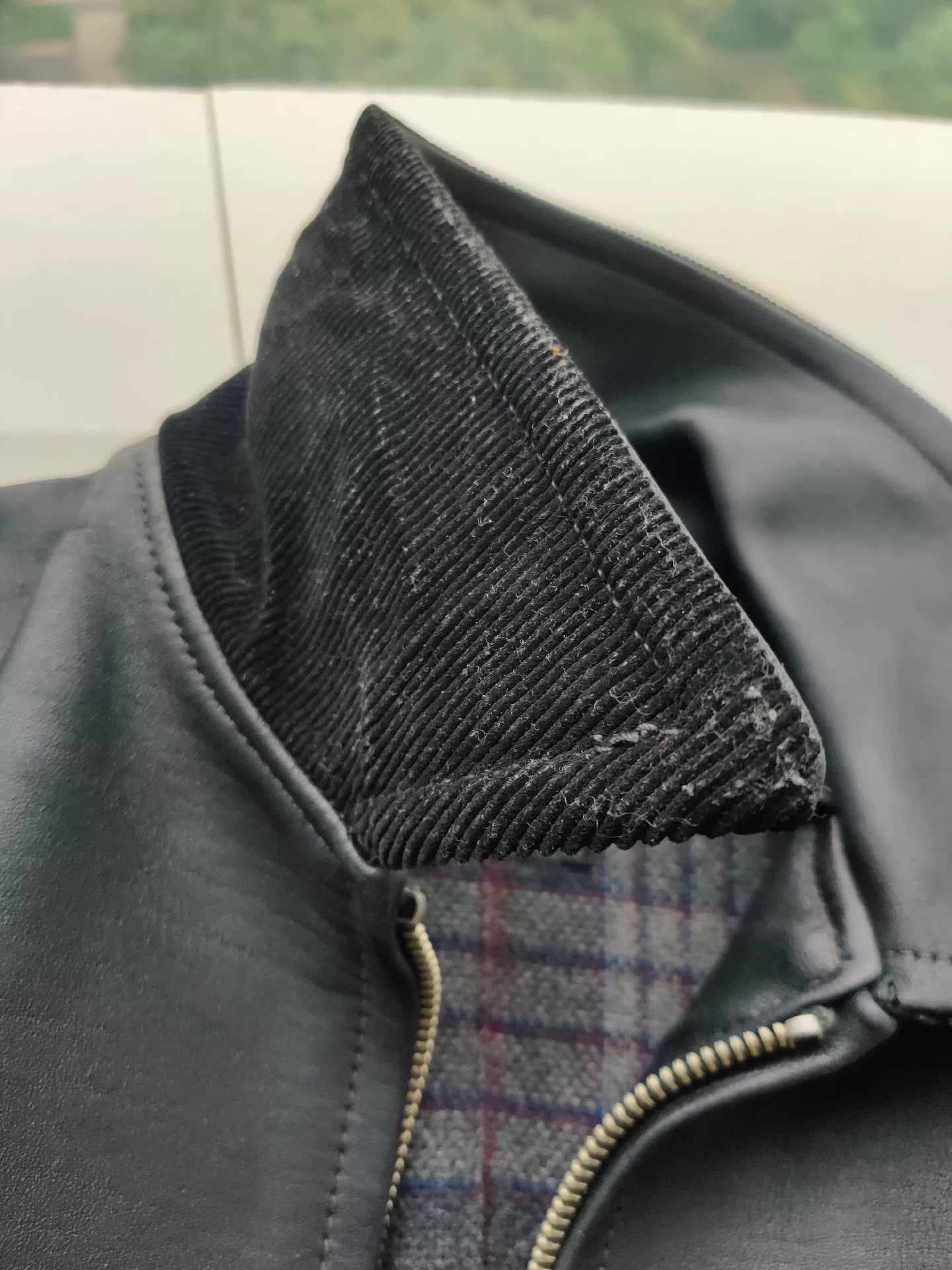 1930s style leather jacket by At Last & Co