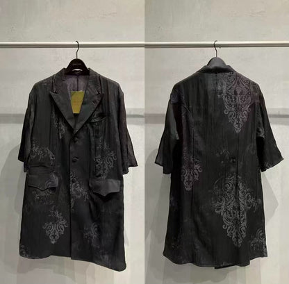 Yohji Yamamoto 26SS Totem Print Coat