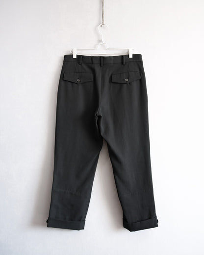 Yohji Yamamoto Zip Detail Trousers