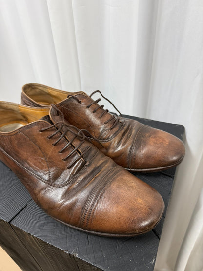 Maison Margiela Brown Derby Shoes