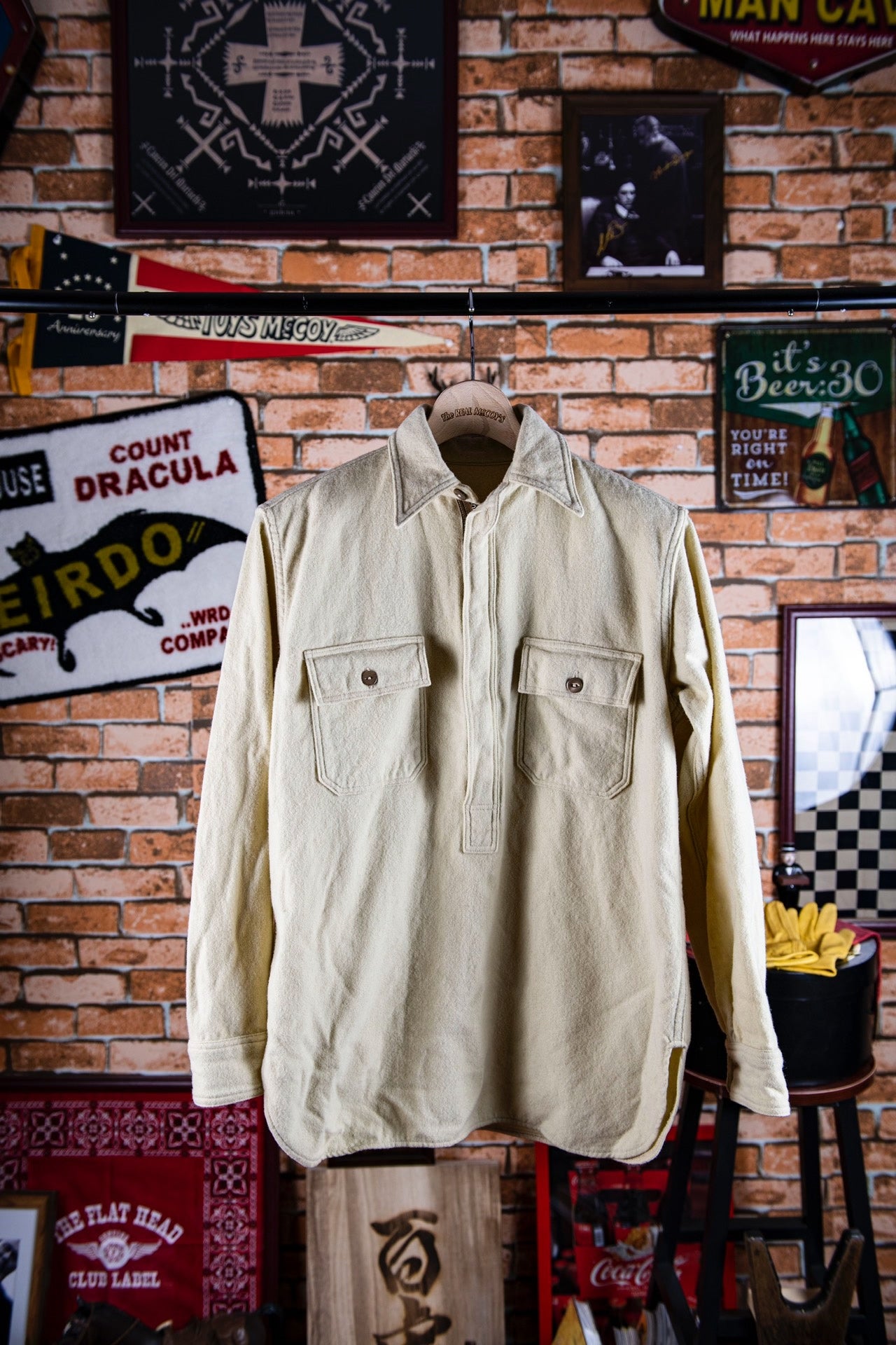 Warehouse Wool Pullover Shirt