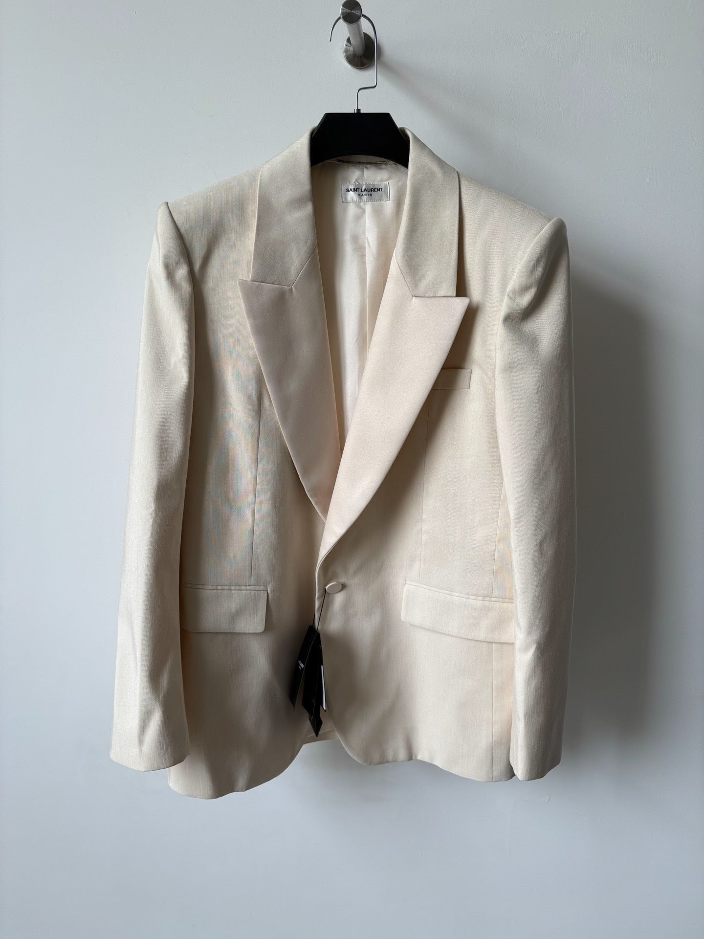 Saint Laurent Runway Padded Shoulder Blazer