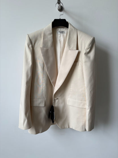 Saint Laurent Runway Padded Shoulder Blazer