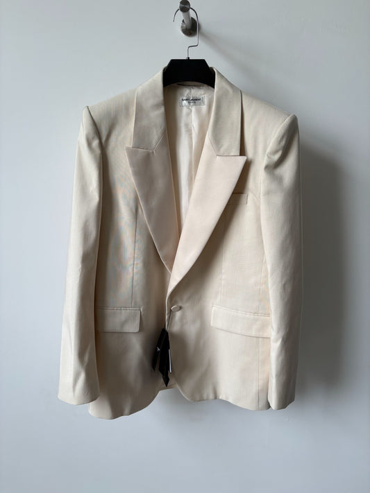 Saint Laurent Runway Padded Shoulder Blazer