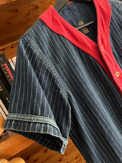 visvim dugout shirt rare blue dye