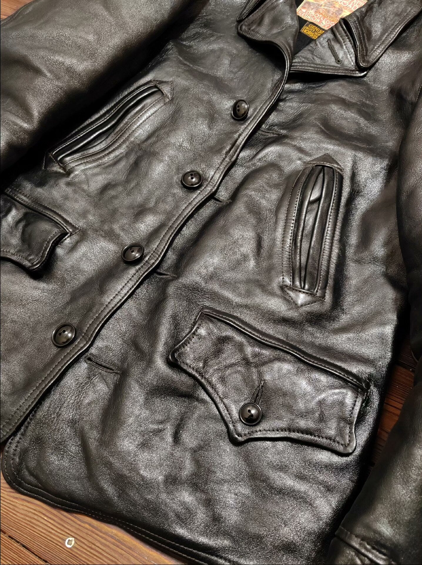 FREEWHEELERS Dispatcher Leather Jacket