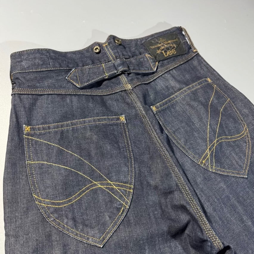 Vivienne Westwood x Lee Raw Curved Jeans