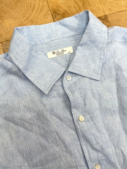 Loro Piana 2025 SS Aloe Linen Shirt