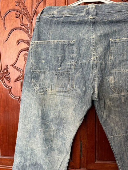 PRPS Men's Straight Loose Casual Pants