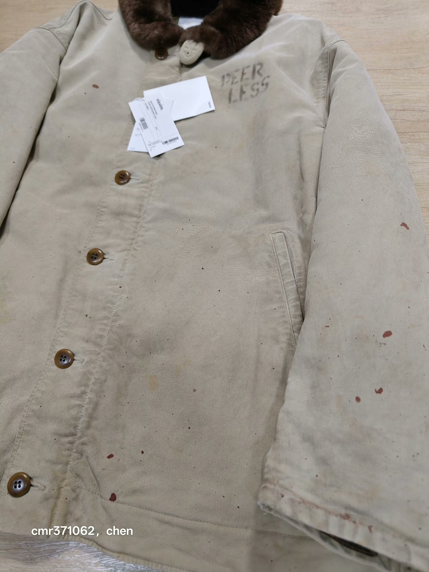 VISVIM 21AW CHIEF DECKHAND COAT