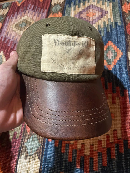 RRL Khaki Green Baseball Cap