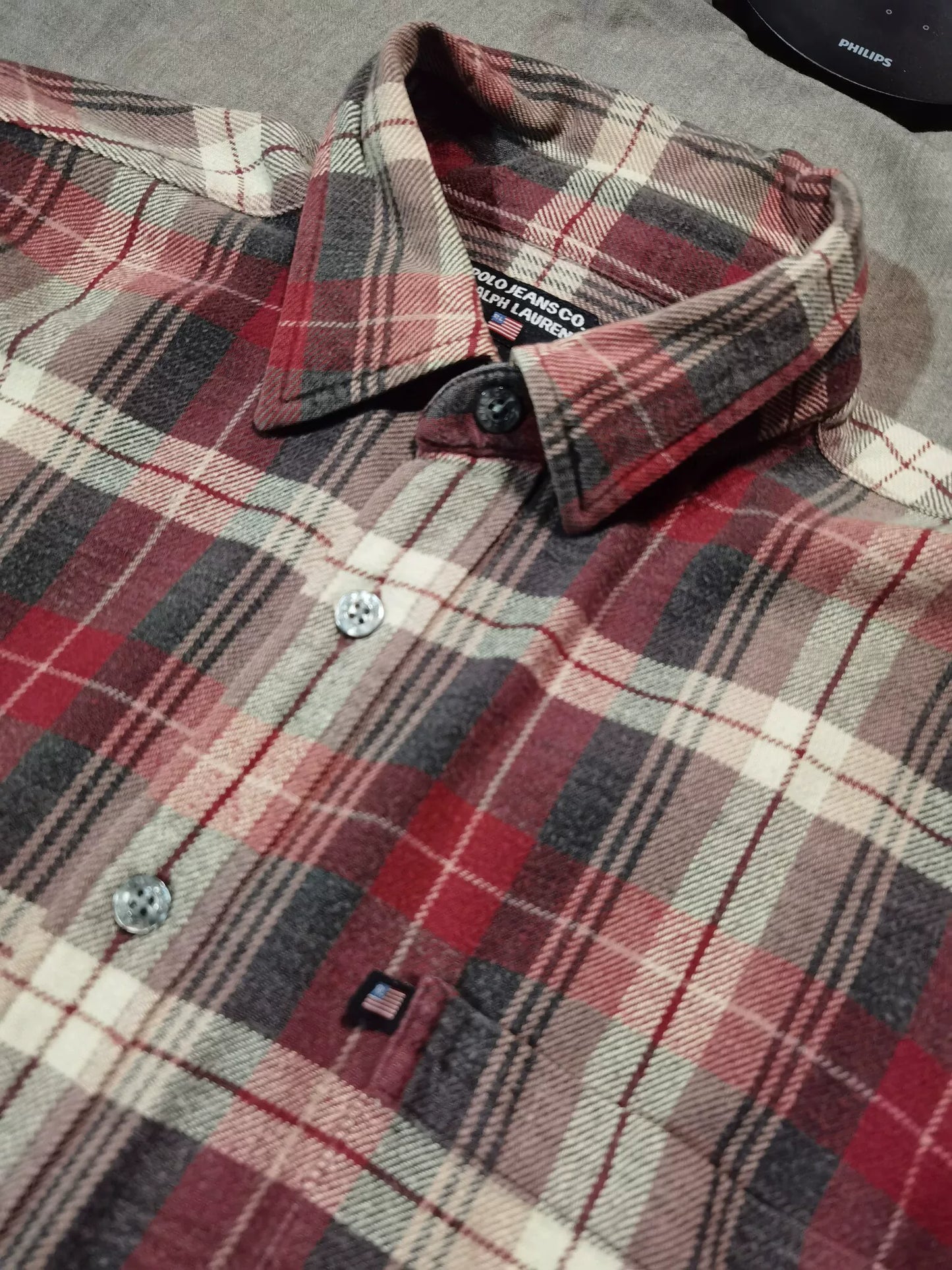RRL Ralph Lauren Western Plaid Shirt