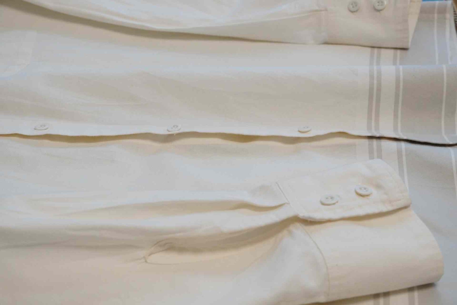 Yohji Yamamoto 2002SS Striped Cream Shirt