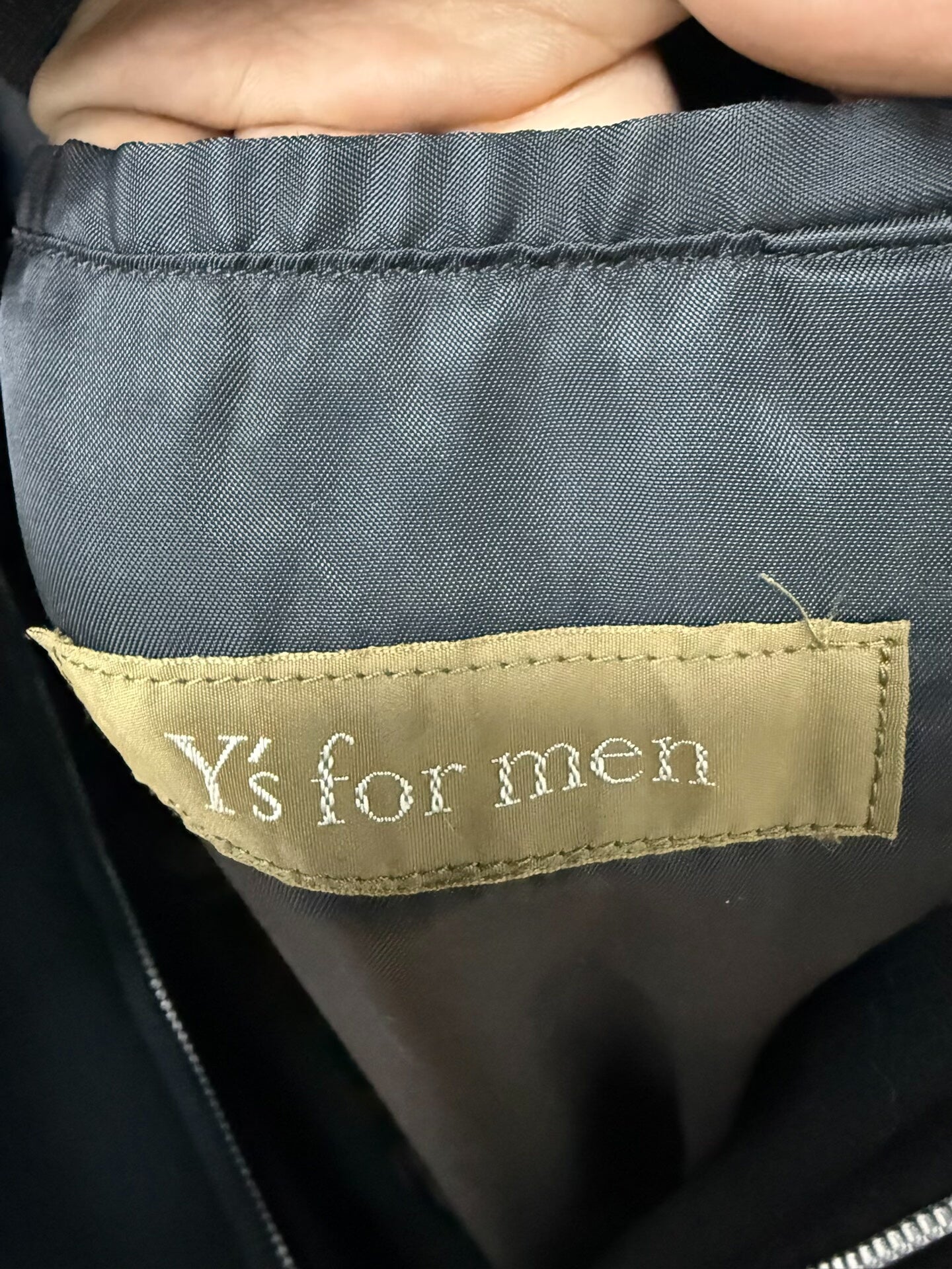 yohji yamamoto wool coat for men