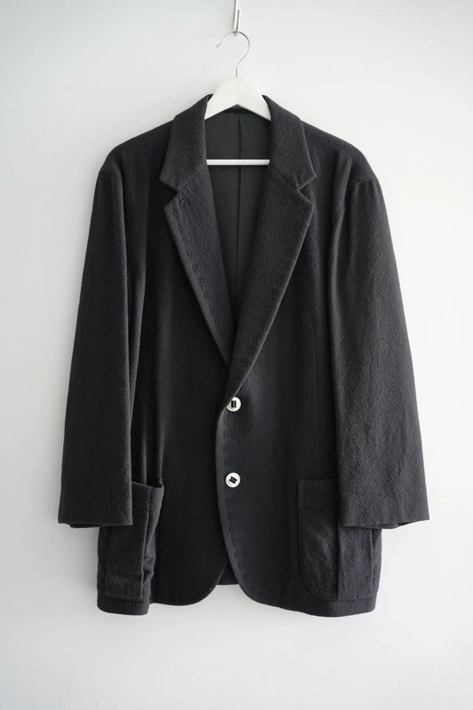Yohji Yamamoto Hand-Stitched Suit Jacket