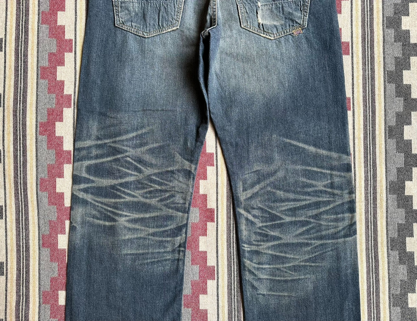 Prps Heavy Washed Distressed Jeans