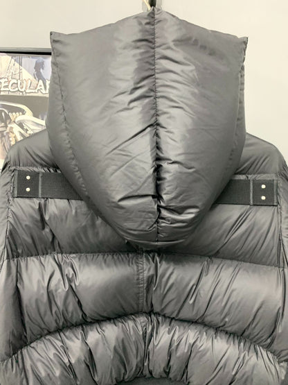 Rick Owens Hooded Puffer Jacket Black