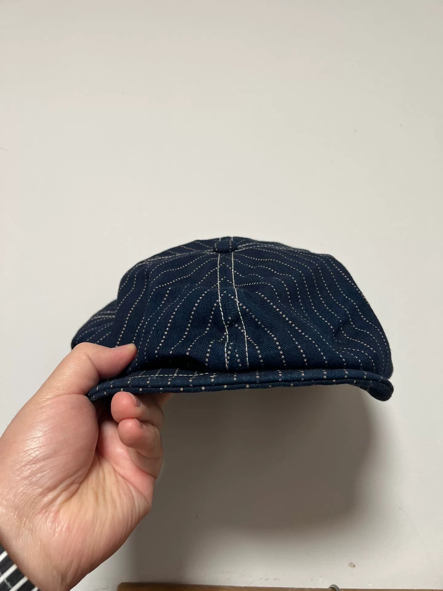 Freewheelers Discharge Print Newsboy Cap
