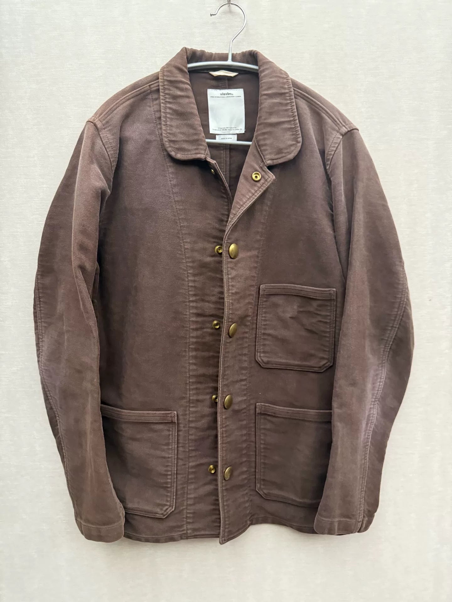 Visvim Cunningham Smock Moleskin Jacket
