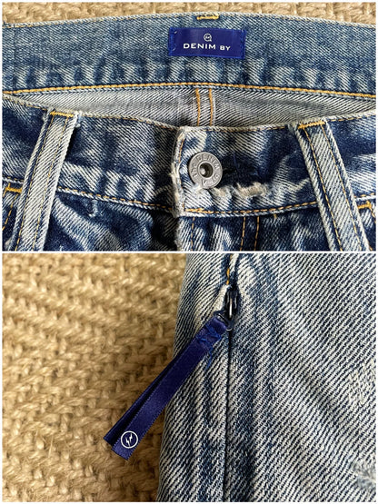 Vanquish & Fragment Distressed Washed Denim Jeans