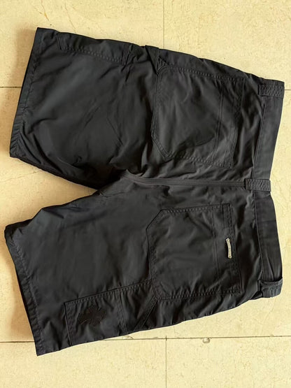 Chrome Hearts Leather Detail Cargo Shorts