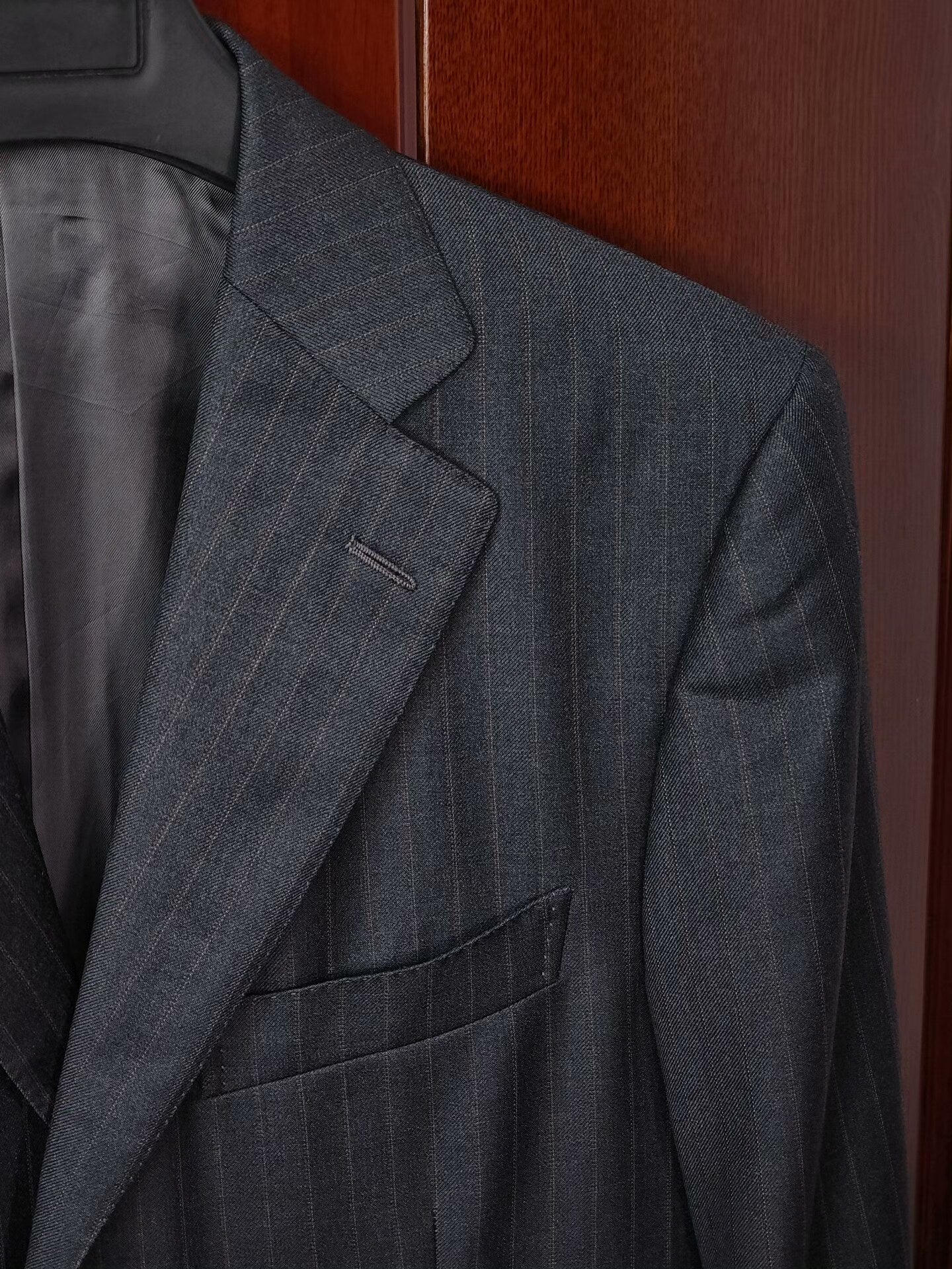 Zegna Italian Wool Linen Suit Jacket
