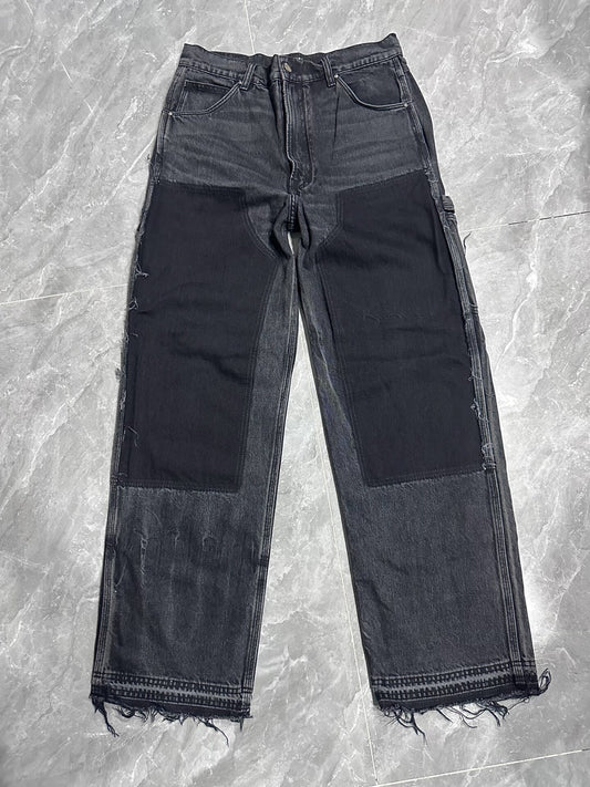 AmiRI Denim Flare Work Pants