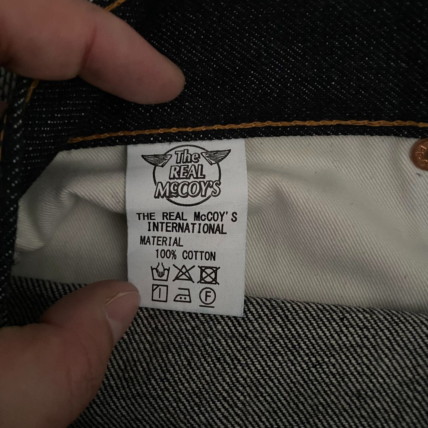 Joe Mccoy Original Color Denim Pants