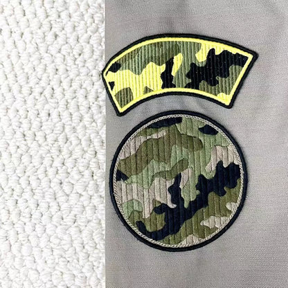 Valentino Camouflage Logo Coat Jacket