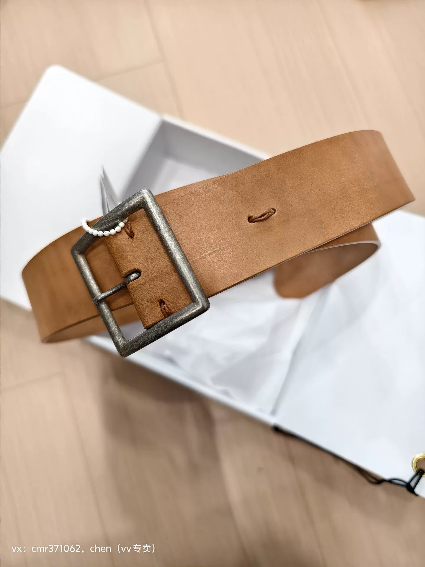 VISVIM 25SS PLAIN BELT 45MM