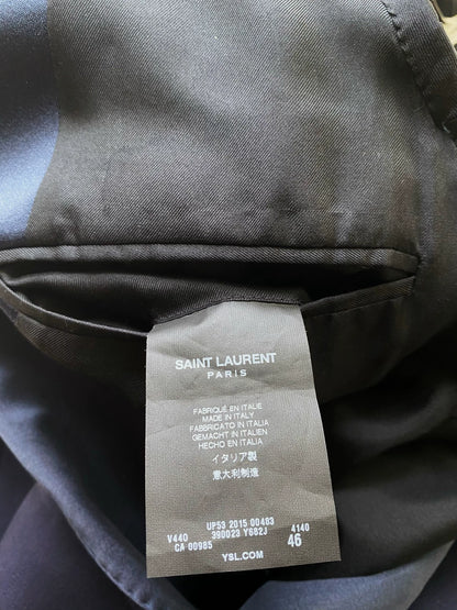 Saint Laurent 15FW Purple Blazer