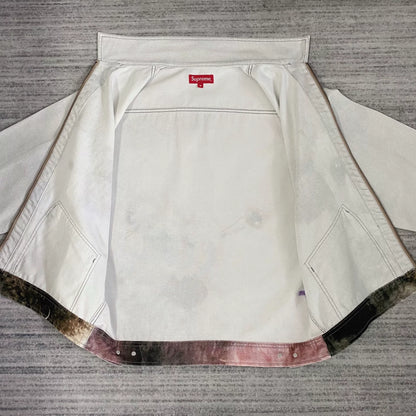 supreme alpaca zip-up jacket