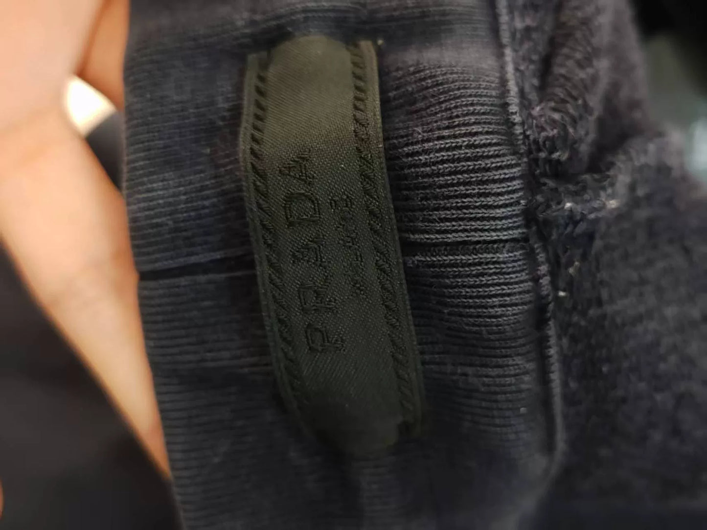 Prada Logo Long Pants with Straps