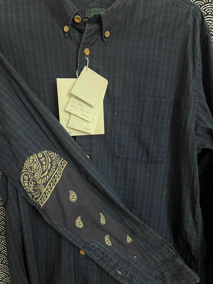 Visvim 12AW ICT Indigo Paisley Shirt